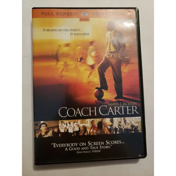 Coach Carter (DVD, 2005, Full Screen Collection) - Picture 1 of 3